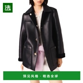 1h可退 皮质外套 女士 美国直邮 maje