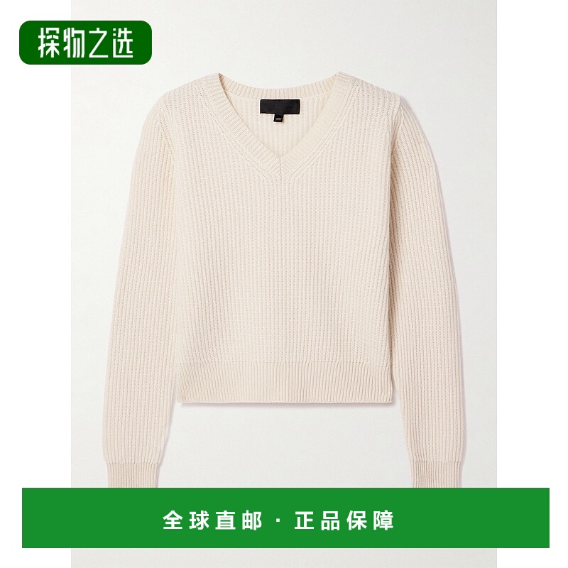 香港直邮NILI LOTAN 女士 Korina 罗纹羊绒毛衣 81114Y001IVY