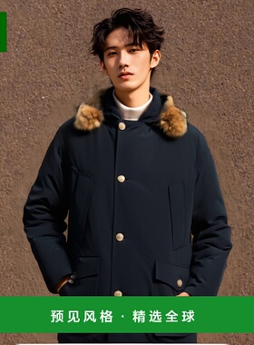 香港直邮Woolrich 连帽棉服 CFWOOU0482MRUT0001高端流行 休闲时