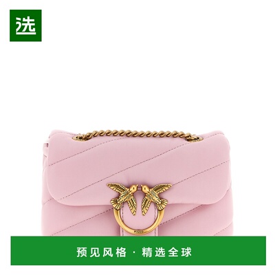 香港直邮PINKO 女士斜挎包 100040A0F2P26Q SS2026 粉红色 链条单