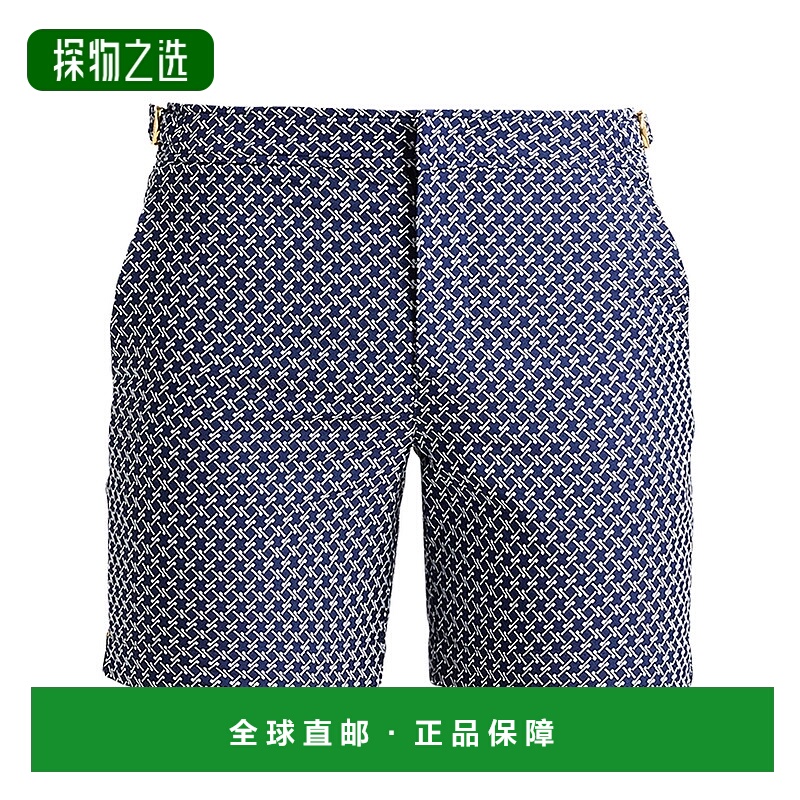 香港直邮Orlebar Brown 男士 泳裤 blue蓝色 舒适时尚