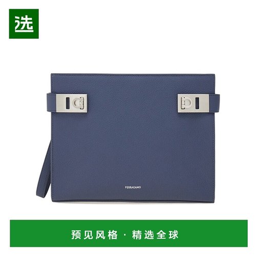 香港直邮Salvatore Ferragamo 拉链手提包 241780手拿包