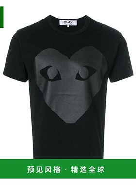 香港直邮COMME DES GARCONS 男士T恤 P1T190BLACK潮牌时尚高级感