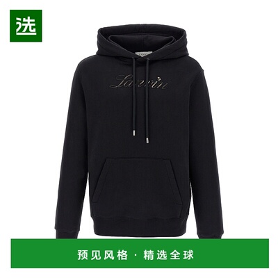 1h可退 香港直邮Lanvin 朗雯 男士 徽标连帽衫 RMHO0001J171P2510