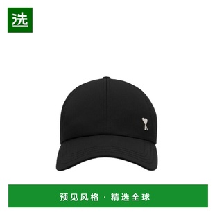Ami Paris 棒球帽黑色图案帽子 UCP023PA0007情人礼物