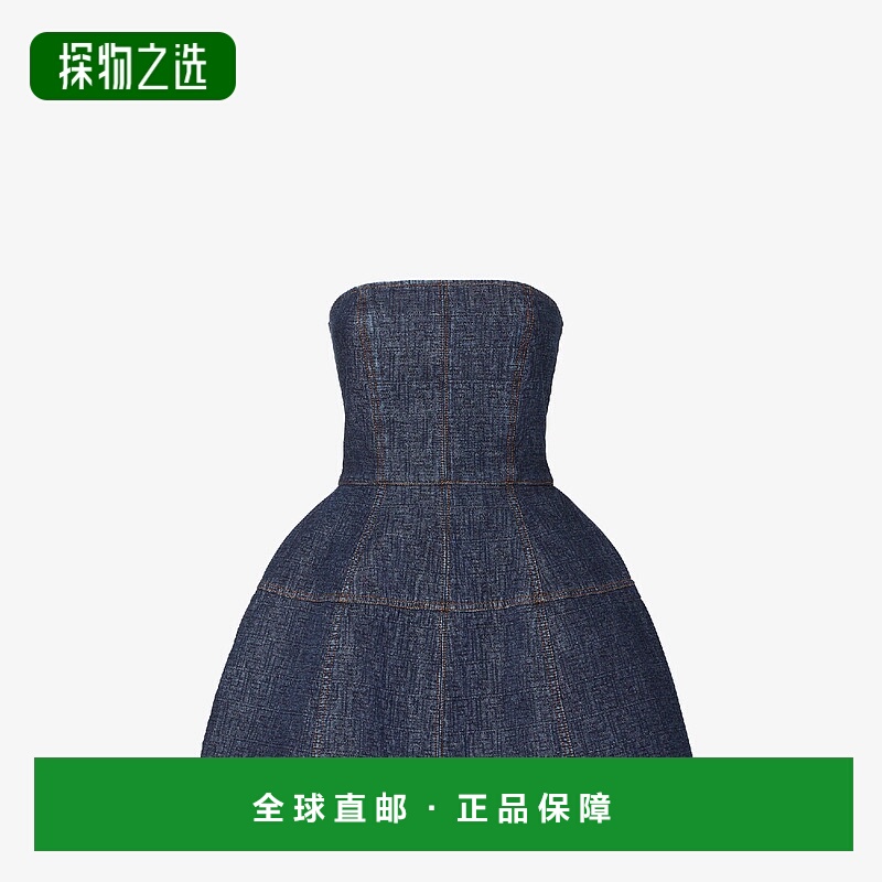 1h可退 欧洲直邮FENDI 芬迪 25秋冬 FLD568AW82F1UKI 女士 连衣裙