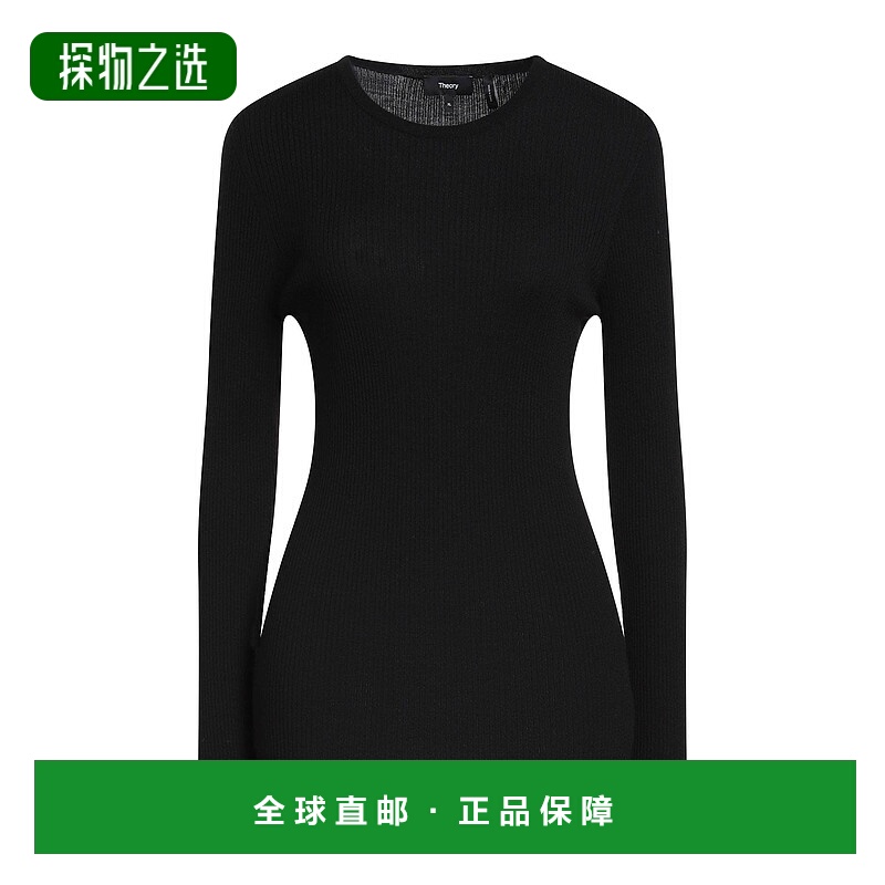 香港直邮THEORY 希尔瑞 女士 毛衣 black黑色 舒适时尚羊毛