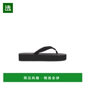 F1586GRO 1h可退 black黑 女士 沙色防水台凉鞋 香港直邮The Row