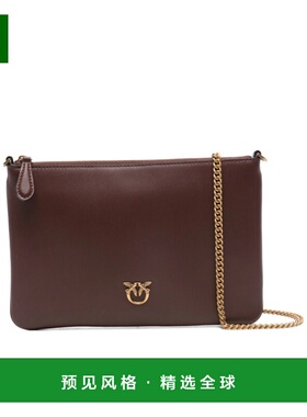 香港直邮PINKO 女士斜挎包 100455A0F1R49Q SS2026 红色 徽标链条