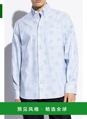 香港直邮Versace 长袖衬衫 10162101A11390范思哲男装