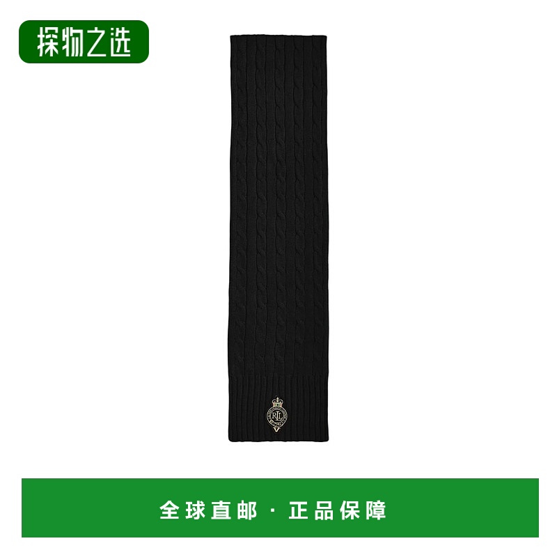 香港直邮Ralph Lauren 绞花针织围巾 454P04456
