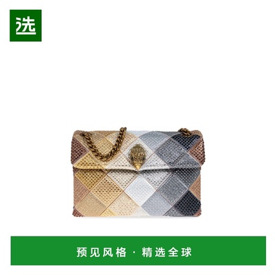 香港直邮KURT GEIGER 女士斜挎包 FABRICMDKENSINGTONP0METALCOMB