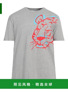1h可退 香港直邮Iceberg 冰山 男士 T恤 grey灰色 舒适时尚