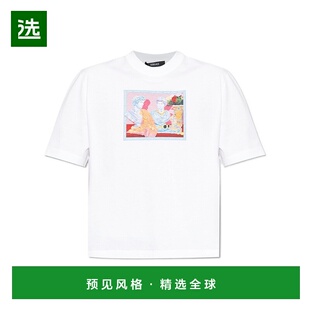 香港直邮Versace 短袖T恤 10157381A13427范思哲