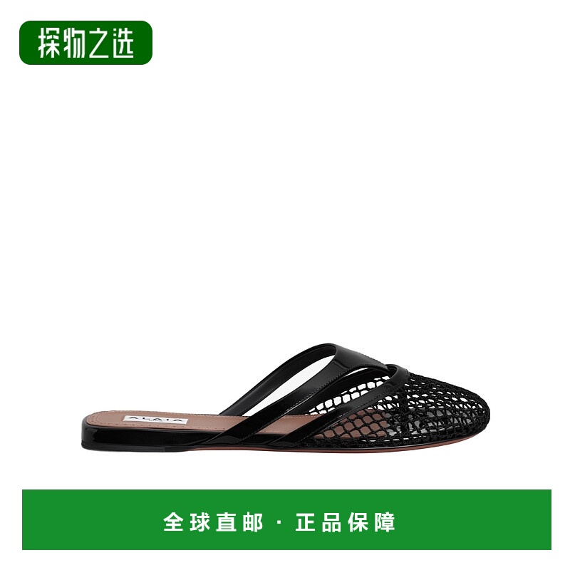 香港直邮Alaia Infradito 平底穆勒鞋 AA3M101TK007