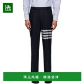 汤姆·布朗 香港直邮Thom 1h可退 Browne 海军蓝 长裤 男士 Bar
