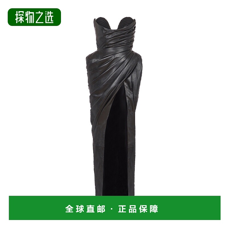 香港直邮Balmain 无袖连衣裙 FF1RM290MH24