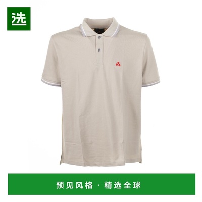 香港直邮PEUTEREY 男士T恤 PEU512499011991859 SS2024 浅棕色