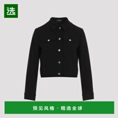 Jersey 香港直邮THEORY Jacke AW2024 黑色 女士外套 O0709104001