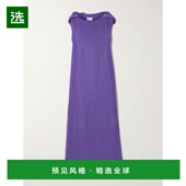 香港直邮LISA MARIE FERNANDEZ 1h可退 女士 连帽褶皱亚麻混纺薄