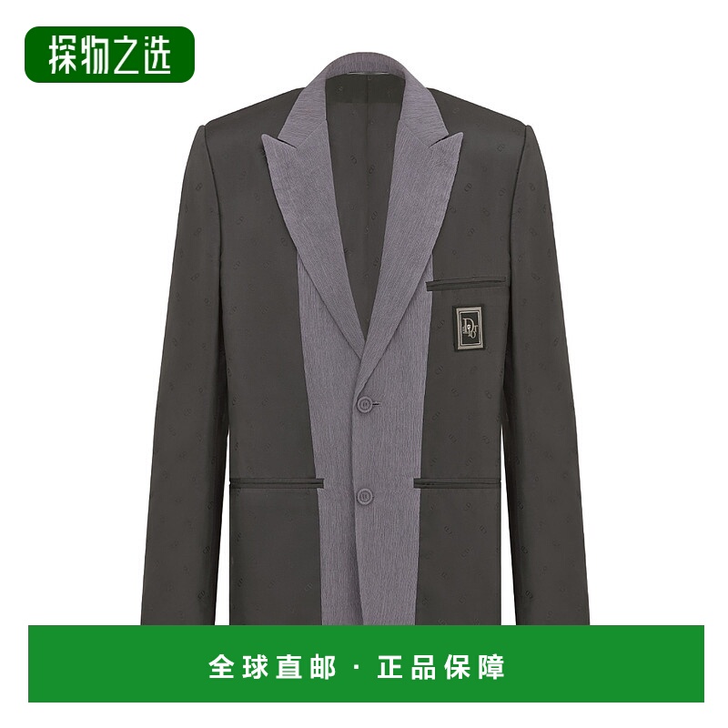 香港直邮Dior 徽标西装外套 313C212A5758