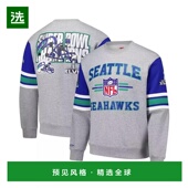 美国直邮 运动夹克衫 mitchell ness 1h可退 帽衫 男士 套