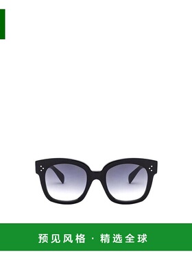 香港直发CELINE赛琳女士黑色方框太阳镜简约时尚潮流CL4002UN眼镜