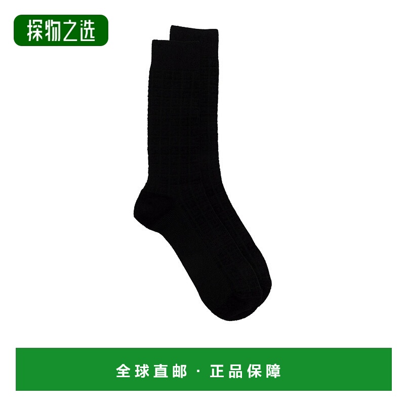 香港直邮Givenchy 徽标袜子 BMB02B4Y8C