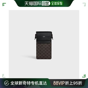 PORTE 欧洲直邮思琳TRIOMPHE CELINE TOILE 帆布手机架 TÉLÉPHONE