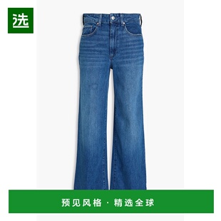 1h可退 香港直邮paige denim 女士 Sasha 高腰直筒牛仔裤 7399635