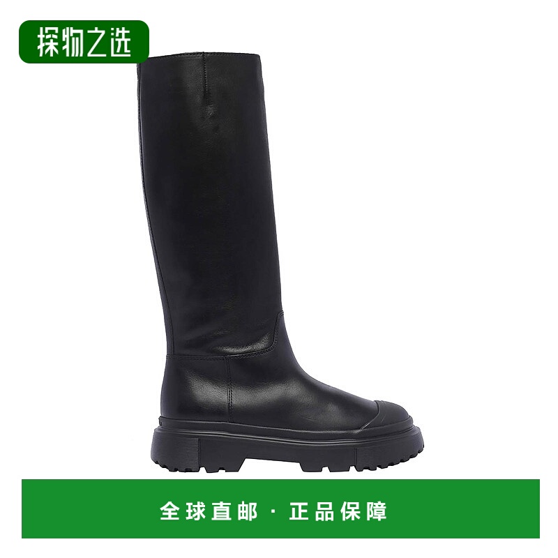 1h可退 欧洲直邮HOGAN 女士靴子 HXW6190FD50KXTB999长筒靴