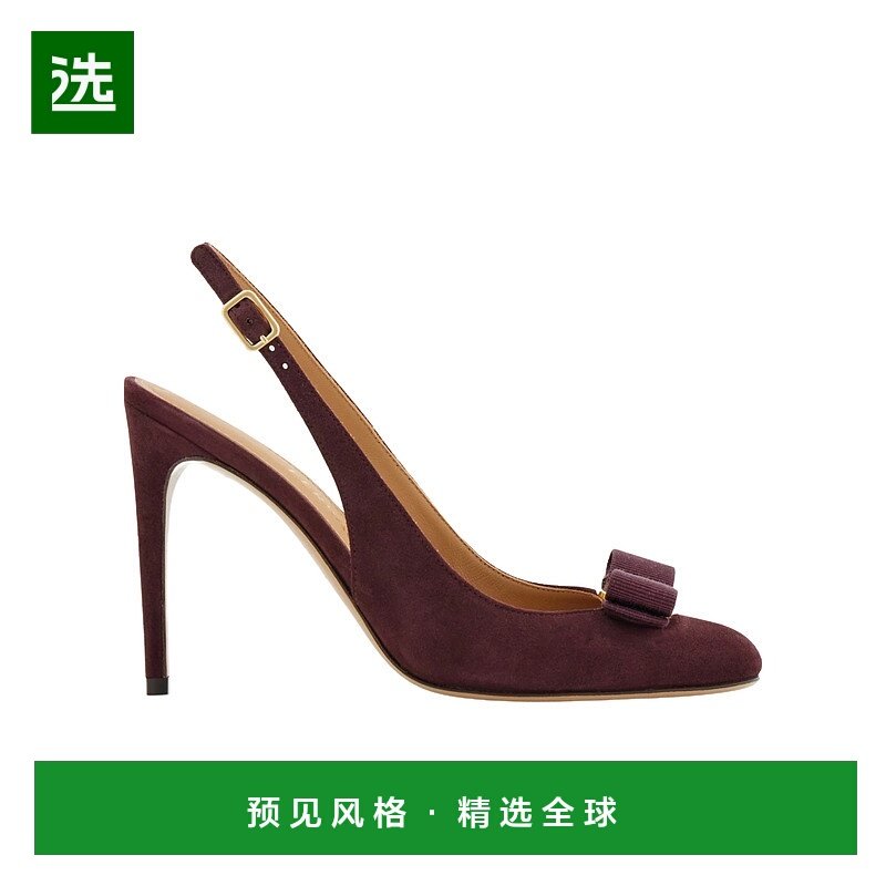 香港直邮Salvatore Ferragamo vibily 露跟鞋 01L430