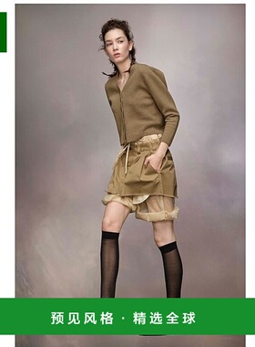 香港直邮Maison Margiela V 领羊毛针织开衫 S51HP0015M13058长袖