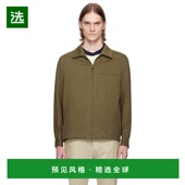 1h可退 Zipped夹克 Fit 香港直邮BOSS波士男士 外套卡其色Relaxed