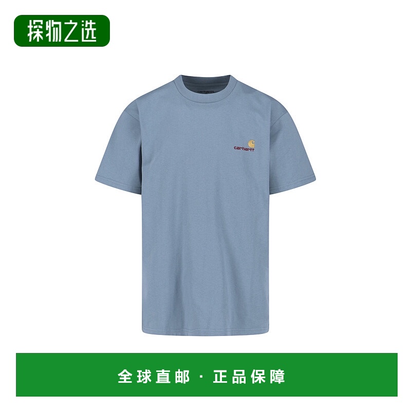 香港直邮CARHARTT WIP 男士 and Polos T恤蓝色T恤 I02995633EXX