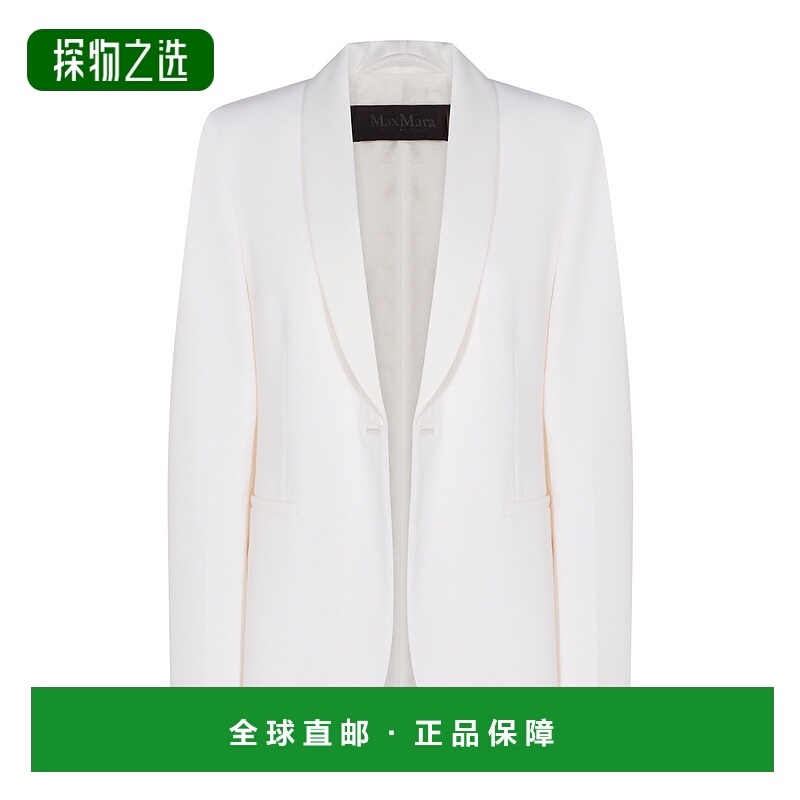香港直邮MaxMara 麦斯玛拉 女士 GISELLE 白色西装外套 252104602