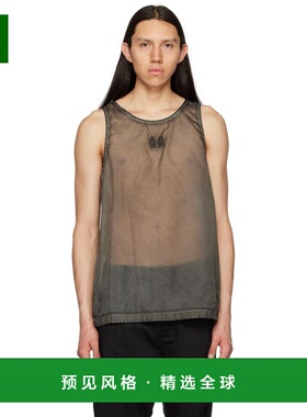 1h可退 香港直邮44 Label Group 男士 灰色 Fango Sin 背心 B0030