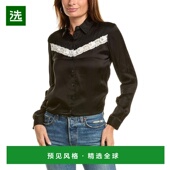 舒适 1h可退 百搭休 kooples女士衬衫 直筒型时尚 美国直邮 the