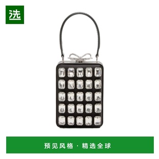 香港直邮SELF-PORTRAIT 女士手提包 RS26302DB SS2026 黑色 盒子