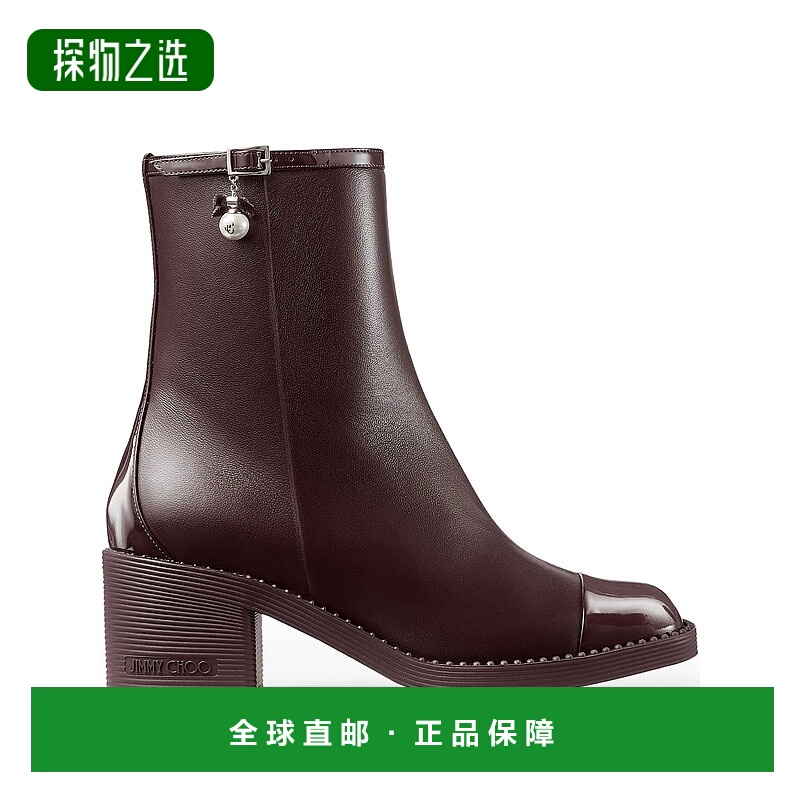 香港直邮Jimmy Choo 周仰杰 女士 靴子 ADRYAB60RMQDEEPMERLOTDEE