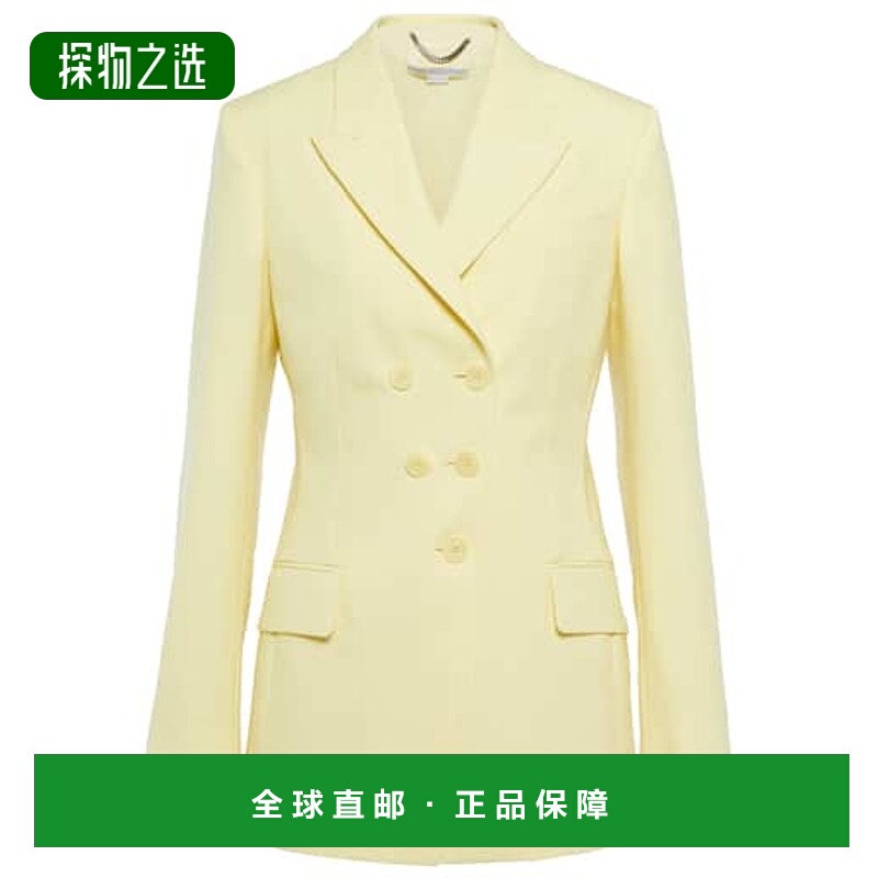 香港直邮Stella Mccartney 斯特拉·麦卡特尼 女士 羊毛西装外套