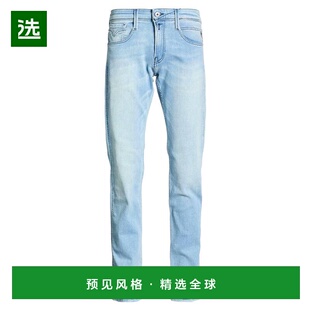 1h可退 香港直邮Replay 男士 牛仔长裤 blue蓝色 舒适时尚