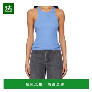 WTT014ACJER0011 月亮标志罗纹针织背心 香港直邮Marine Serre