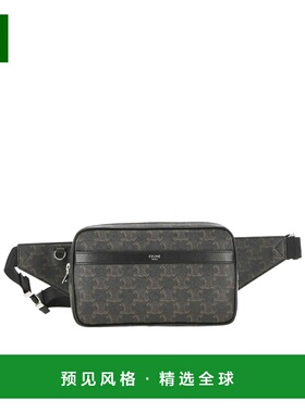 香港直邮Celine TRIOMPHE 徽标腰包 116162FWK.斜挎包