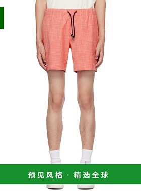 1h可退 香港直邮Paul Smith 保罗·史密斯 男士 红色抽绳短裤 M2R