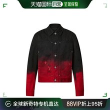 男士 VUITTON 刺绣牛仔束腰夹克 路易威登 欧洲直邮LOUIS