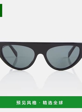 1h可退 香港直邮Celine 思琳 女士 猫眼太阳眼镜 001392 black黑