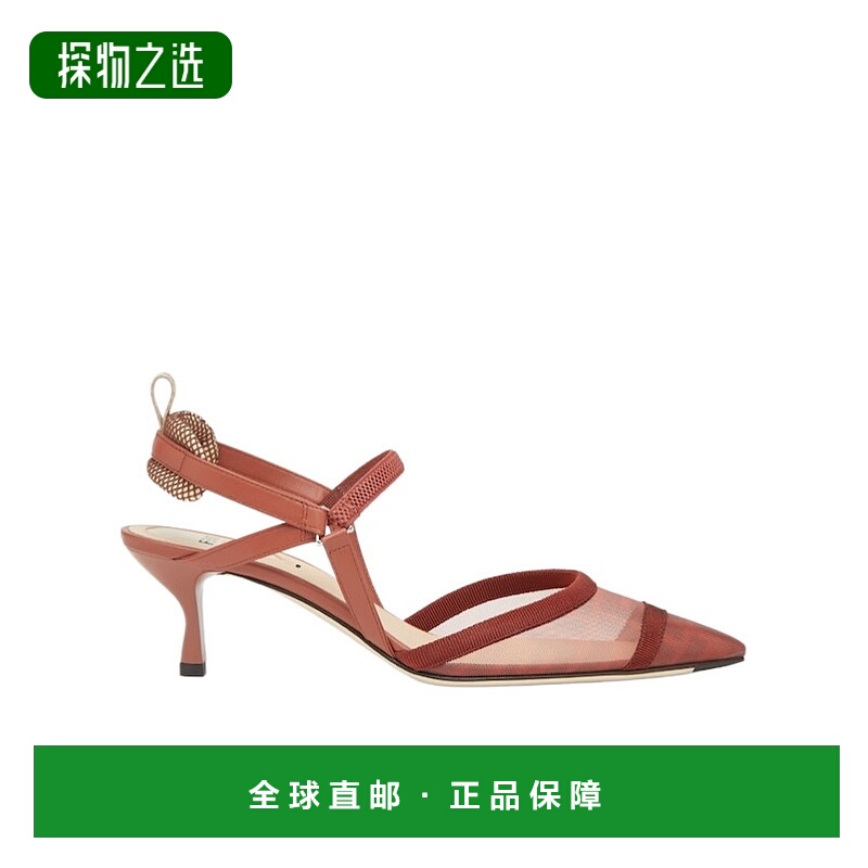 香港直邮Fendi 露跟高跟凉鞋 8J8589AQ6U