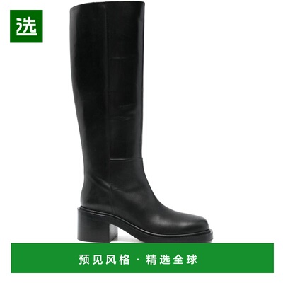 香港直邮AEYDE 女士靴子 KB0632002001BLACK AW2025 黑色 粗跟长