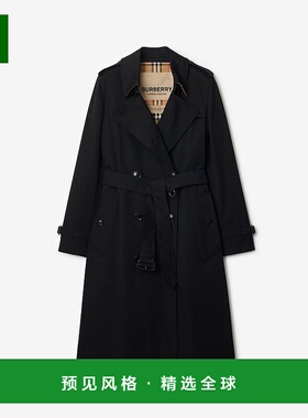 欧洲直邮Burberry (2025新品) 肯辛顿版型 – 长款 Heritage Tren